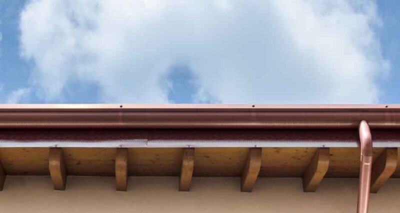 Timeless Sophistication: The Unwavering Allure of Solid and Beautiful Copper Gutters