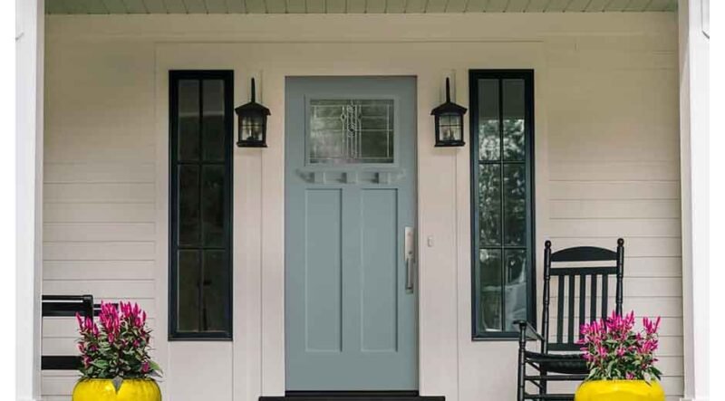 Modern Farmhouse Entry Door Ideas for Contemporary Homes
