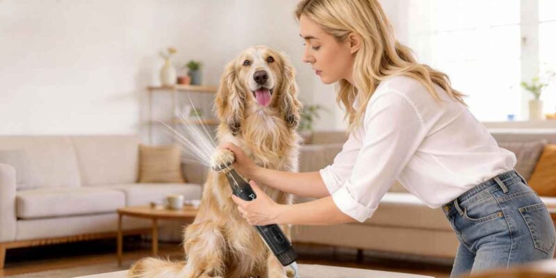 The Benefits of Using a Dog Hair Dryer: Faster Drying, Healthier Coat, Happier Pet