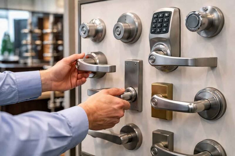 Choosing the Right Door Knobs, Handles, and Locks for Commercial Settings
