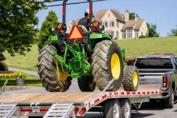 The Impact of Trailer Design on Loading Safety for Heavy Machinery