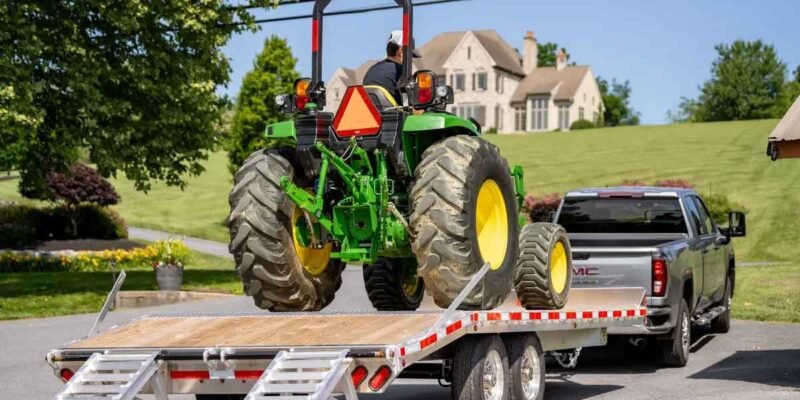 The Impact of Trailer Design on Loading Safety for Heavy Machinery