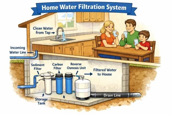 Benefits of Choosing the Right Water Filtration System for Your Home