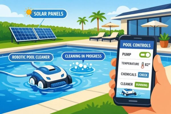 How Smart Technology Is Transforming Backyard Pool Experiences