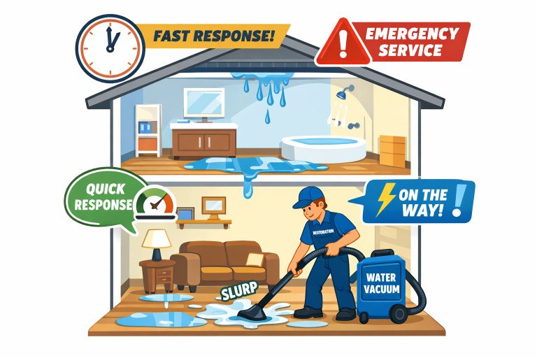 The Role of Fast & Reliable Water Damage Restoration Services in Protecting Homes